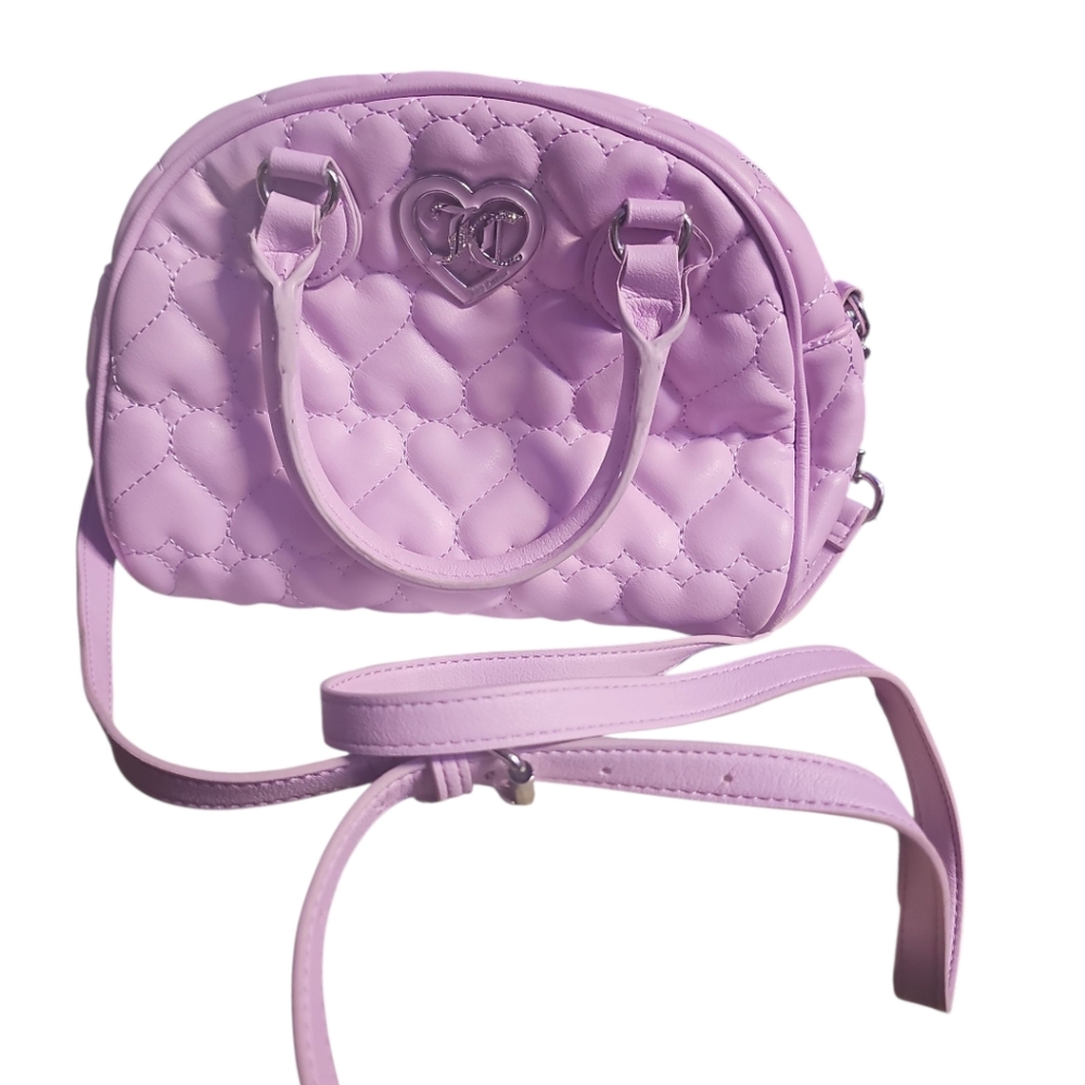 Juicy Couture Pink Quilted Heart Handbag